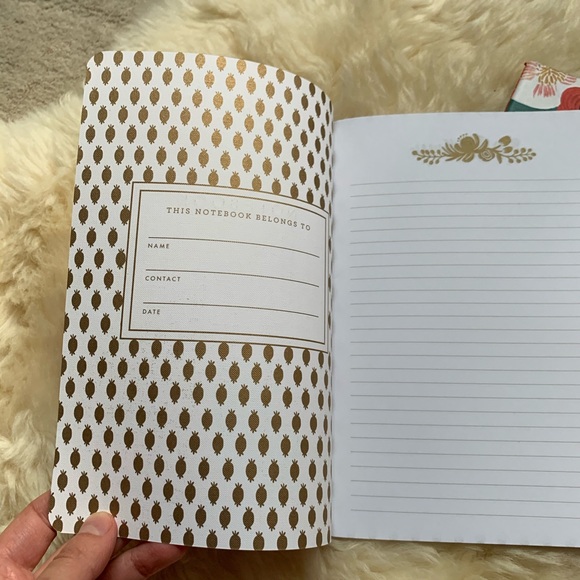New Rifle Paper Co. Floral Pattern Lined Notebook - Picture 12 of 13